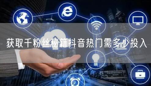 获取千粉丝秘籍抖音热门需多少投入