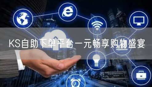 KS自助下单平台一元畅享购物盛宴