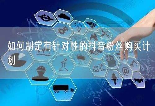 如何制定有针对性的抖音粉丝购买计划