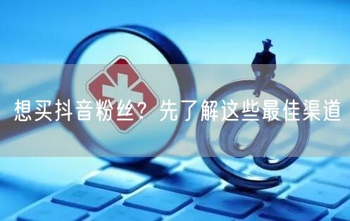 想买抖音粉丝？先了解这些最佳渠道